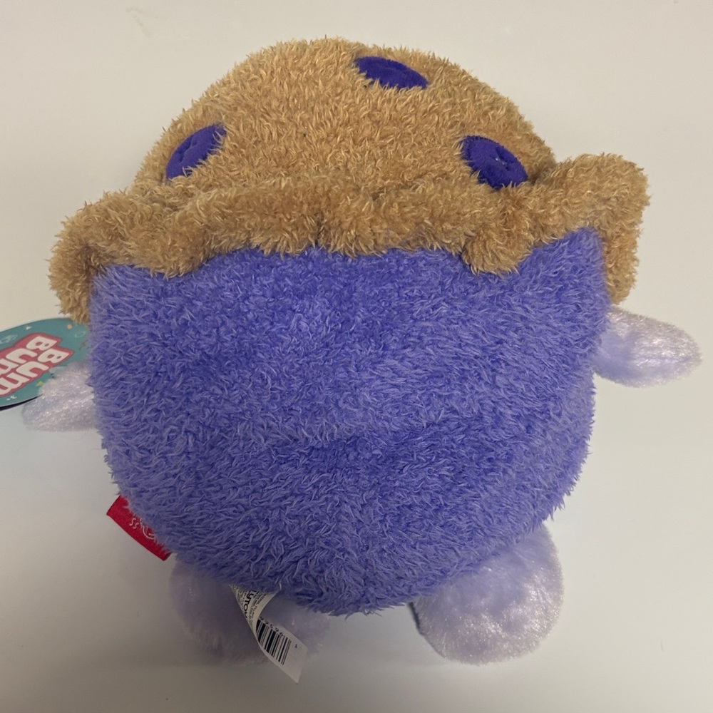 Bum Bumz Plush Purple Blueberry Muffin Stuffed Animal - Soft Kids Toy - Picture 3 of 10